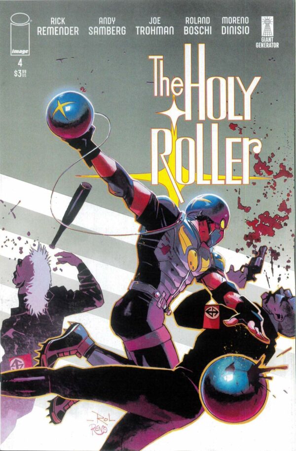 HOLY ROLLER #4: Roland Boschi cover A
