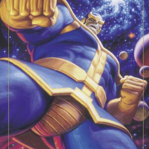 THANOS (2023 SERIES) #7004: Greg & Tim Hildebrandt Thanos Marvel Masterpieces 3 cover D