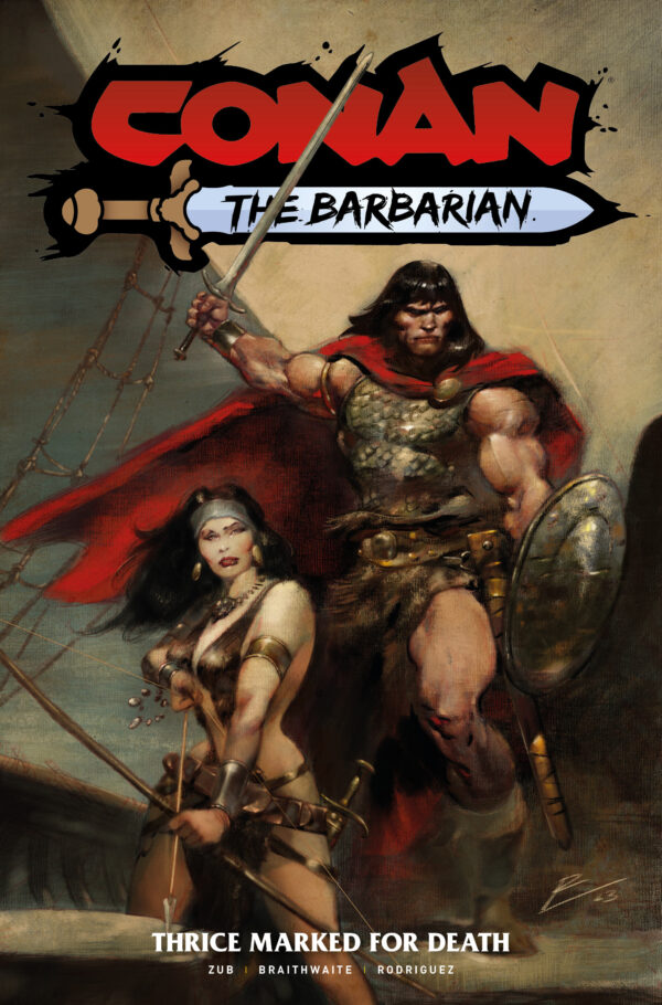 CONAN THE BARBARIAN TP (2023 SERIES) #2 Thrice Marked For Death (Roberto de la Torre cover)