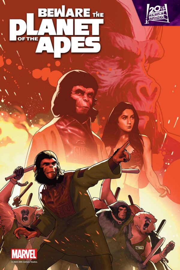 BEWARE THE PLANET OF THE APES #4: Taurin Clarke cover A