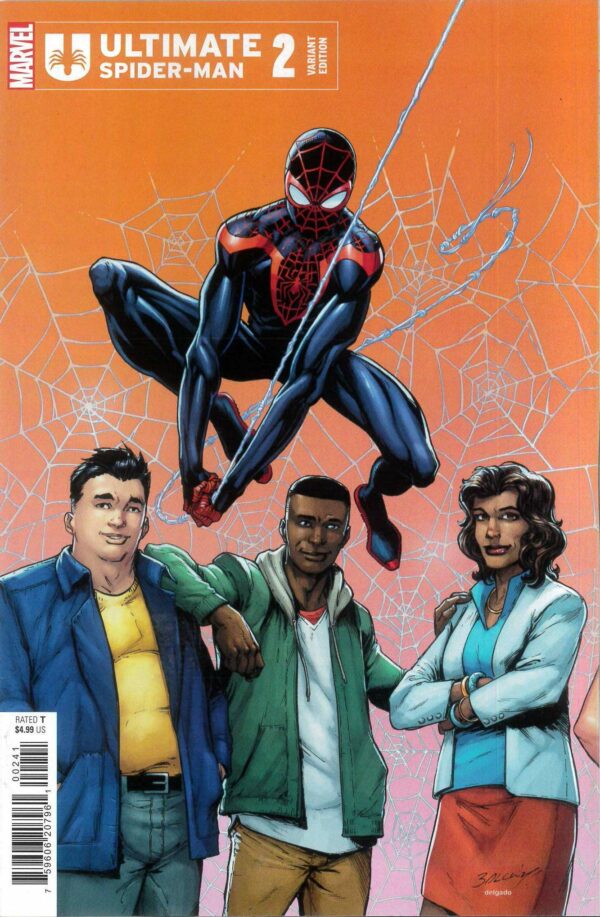ULTIMATE SPIDER-MAN (2024 SERIES) #2: Mark Bagley connecting cover