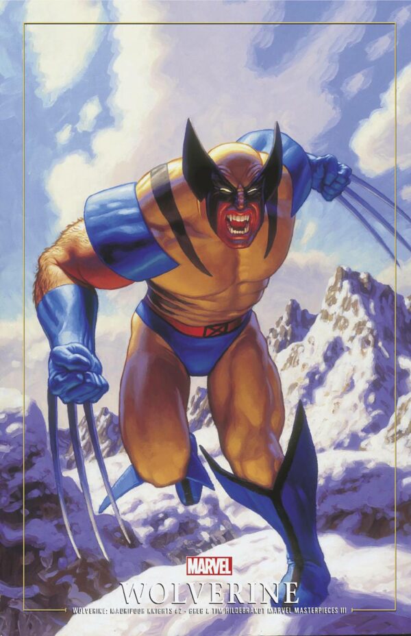 WOLVERINE: MADRIPOOR KNIGHTS #2: Greg & Tim Hildebrandt Wolverine Marvel Masterpieces 3 cvr C