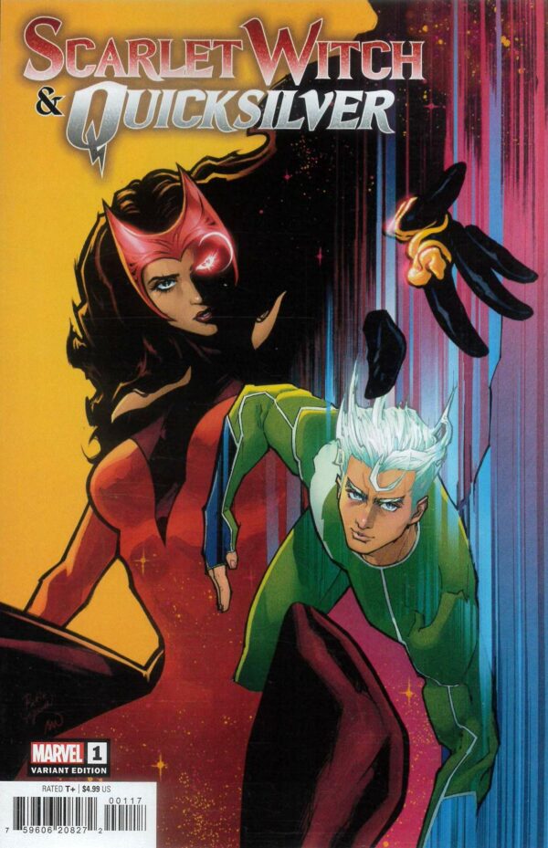 SCARLET WITCH AND QUICKSILVER #1: Rickie Yagawa RI cover Q