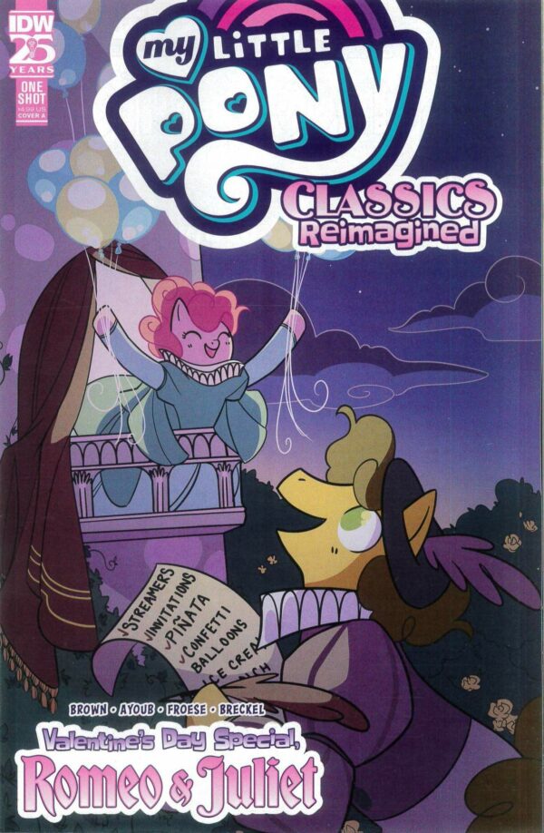 MY LITTLE PONY CLASSICS REIMAGINED: VALENTINES DAY #1: Jenna Ayoub cover A