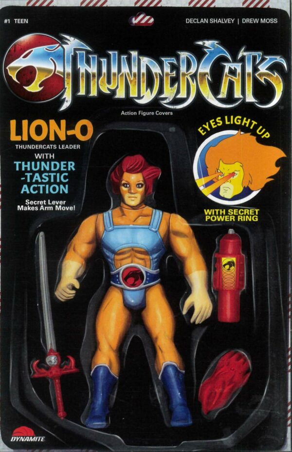 THUNDERCATS (2024 SERIES) #1: Action Figure cover F