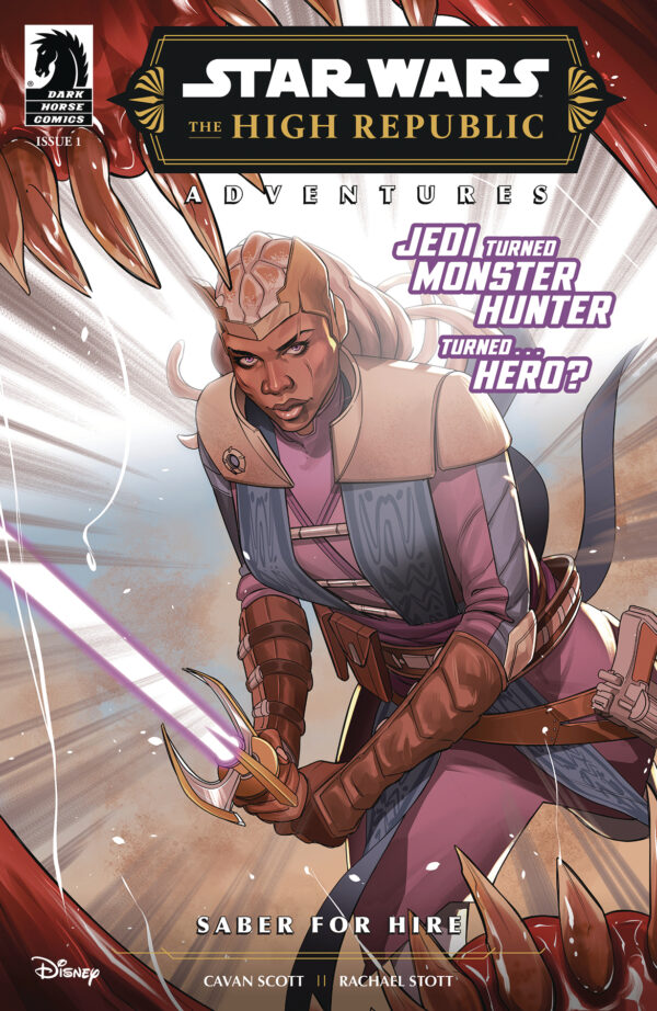 STAR WARS: HIGH REPUBLIC ADVENTURES SABER FOR HIRE #1: Rachael Stott cover A