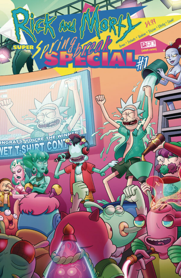 RICK AND MORTY SUPER SPRING BREAK SPECIAL #1: Susan Blake cover B