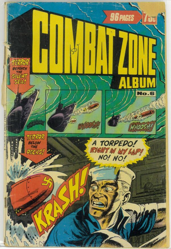 COMBAT ZONE (ALBUM) (1977-1981 SERIES) #6: GD