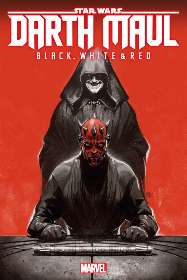 STAR WARS: DARTH MAUL BLACK WHITE & RED #1: Ben Harvey cover F