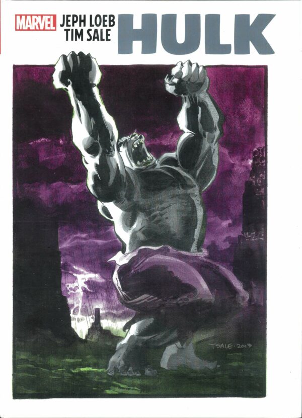 HULK TP: GRAY #0: 2024 Hardcover Gallery edition (Tim Sale Direct Market cove