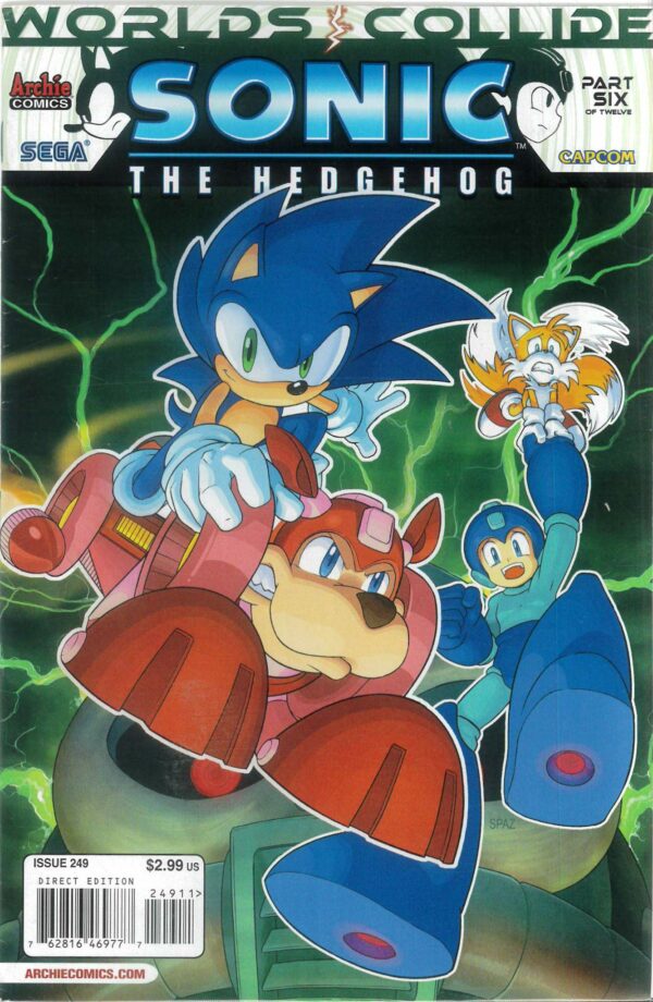 SONIC THE HEDGEHOG (1993-2017 SERIES) #249: When Worlds Collide (6 of 12)