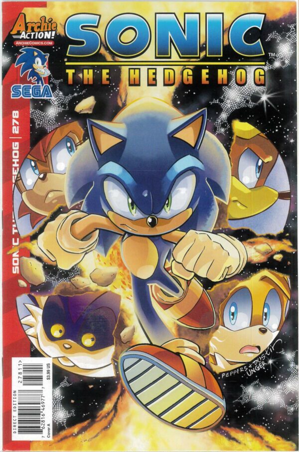 SONIC THE HEDGEHOG (1993-2017 SERIES) #278: Jamal Peppers cover