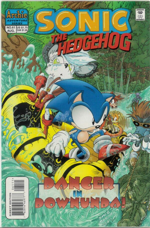 SONIC THE HEDGEHOG (1993-2017 SERIES) #61