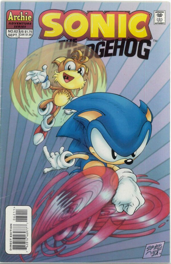 SONIC THE HEDGEHOG (1993-2017 SERIES) #62