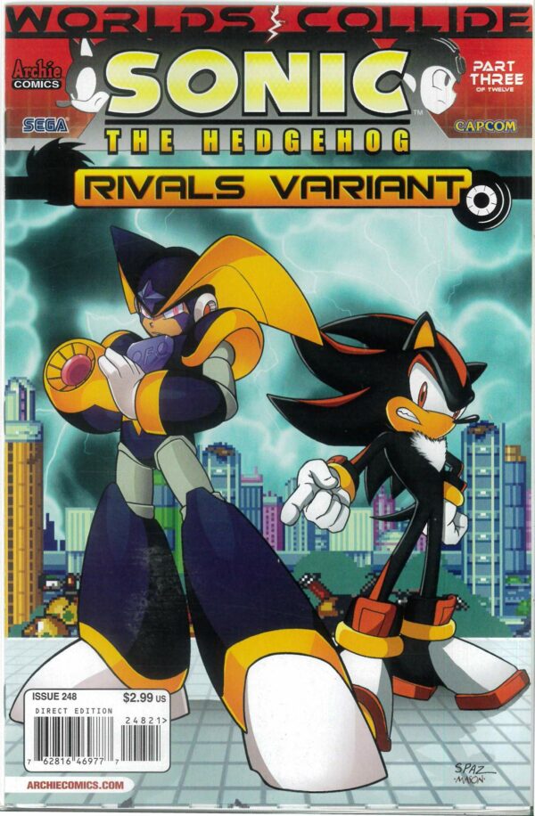 SONIC THE HEDGEHOG (1993-2017 SERIES) #248: #248 Rivals variant cover