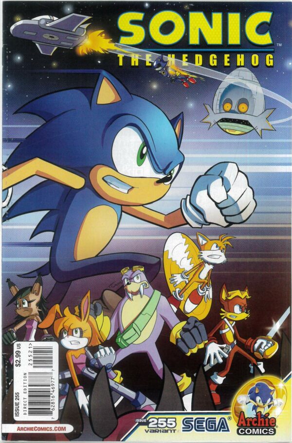 SONIC THE HEDGEHOG (1993-2017 SERIES) #255: #255 Freedom Fighter cover