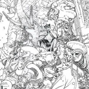 DETECTIVE COMICS (1935- SERIES: VARIANT EDITION) #1082: Evan Cagle B&W RI cover E