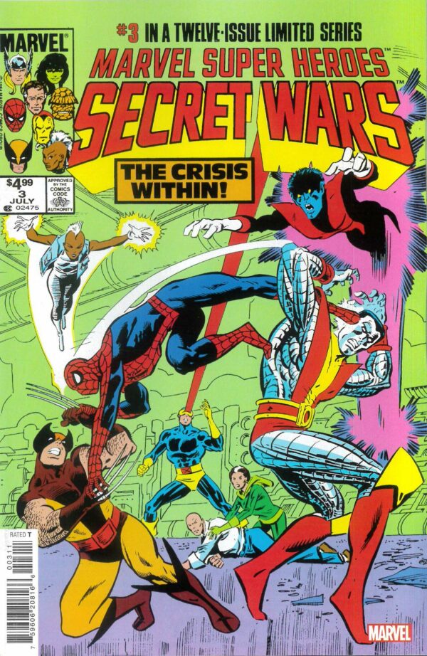 MARVEL SUPER HEROES: SECRET WARS #3: 2024 Facsimile edition (Mike Zeck cover A)