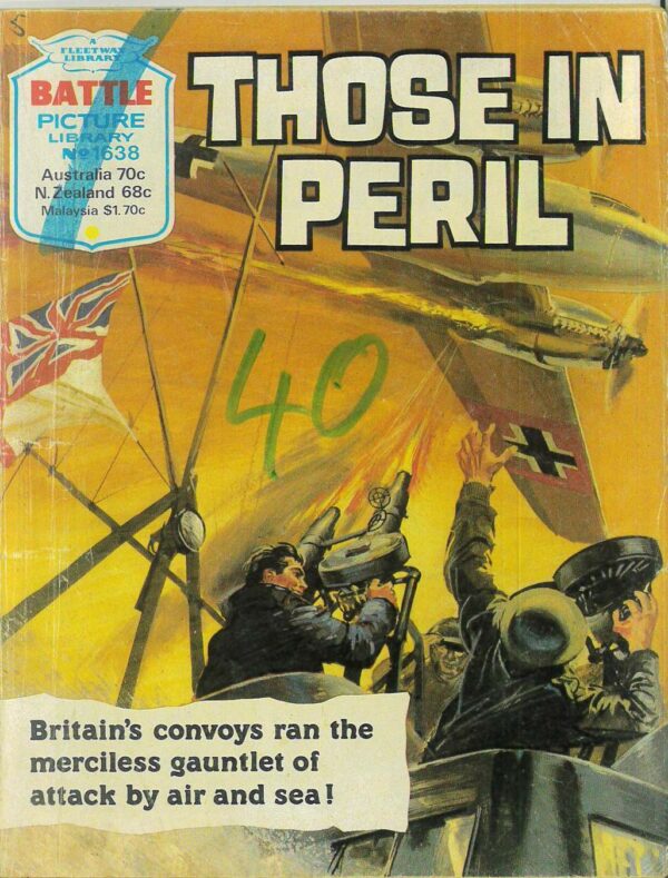 BATTLE PICTURE LIBRARY (1961-1984 SERIES) #1638: Those in Peril (Foreign Edition) GD/VG