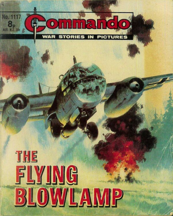 COMMANDO #1117: The Flying Blowlamp – VG