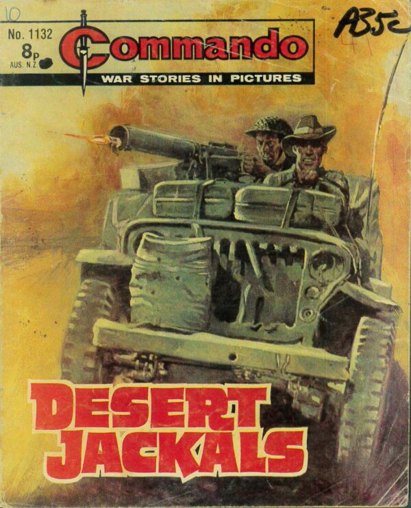 COMMANDO #1132: Desert Jackals – VG