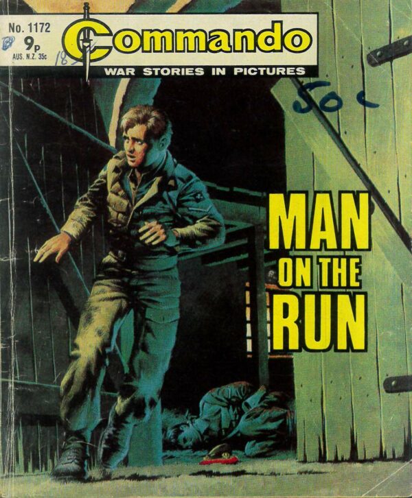 COMMANDO #1172: Man on the Run – VG