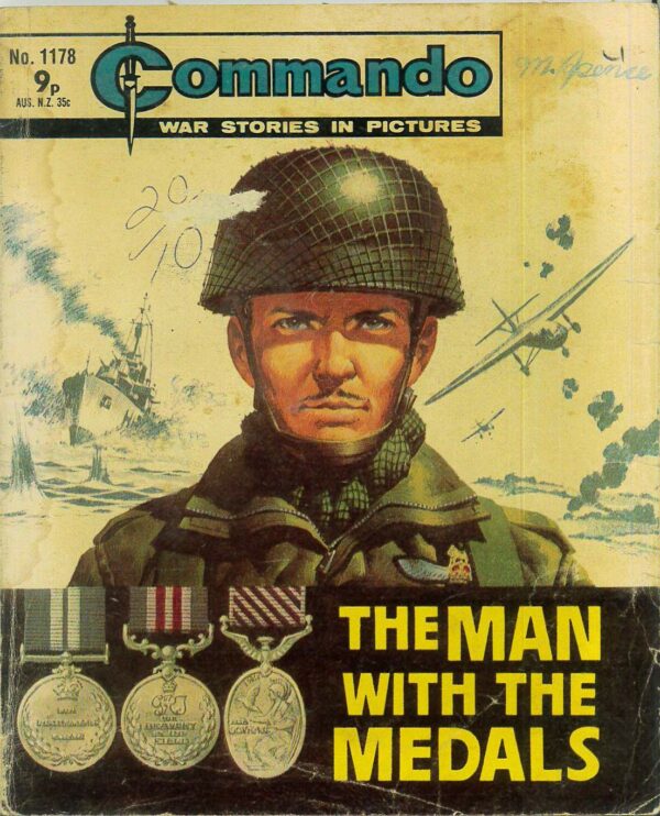 COMMANDO #1178: The Man with the Medals – VG