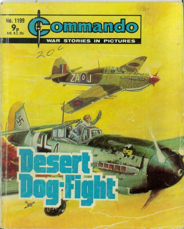 COMMANDO #1199: Desert Dog-Fight – VG