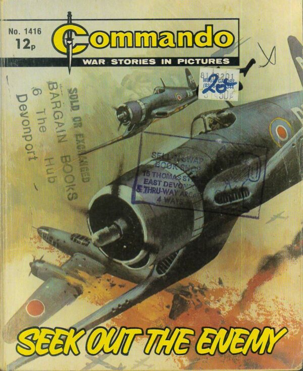 COMMANDO #1416: Seek Out the Enemy – GD/VG