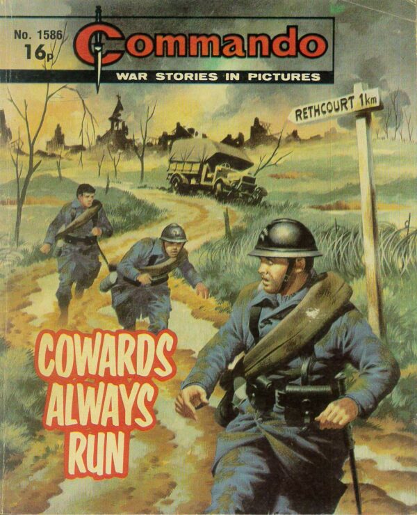 COMMANDO #1586: Cowards Always Run – VF