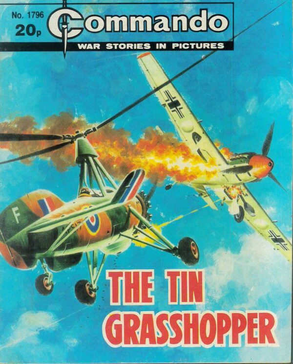 COMMANDO #1796: The Tin Grasshopper – VF
