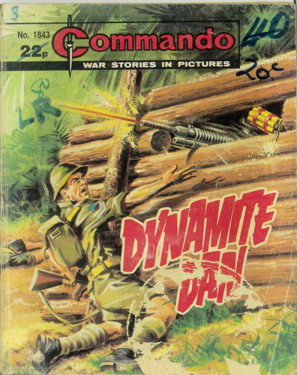 COMMANDO #1843: Dynamite Dan – VG