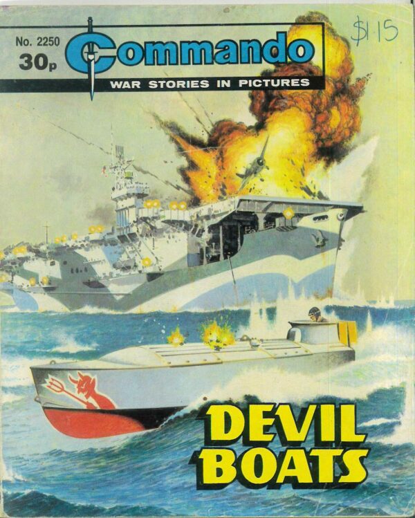 COMMANDO #2250: Devil Boats – VG