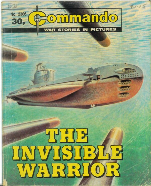 COMMANDO #2306: The Invisible Warrior – VG/FN
