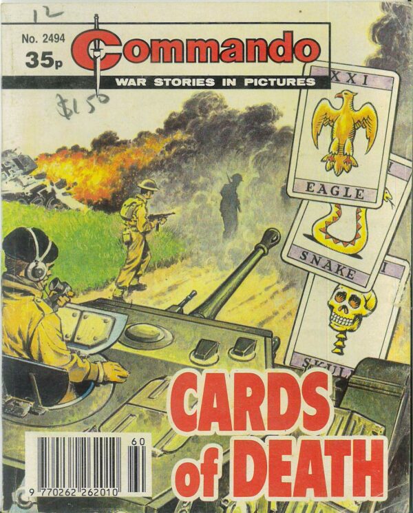 COMMANDO #2494: Cards of Death – VF