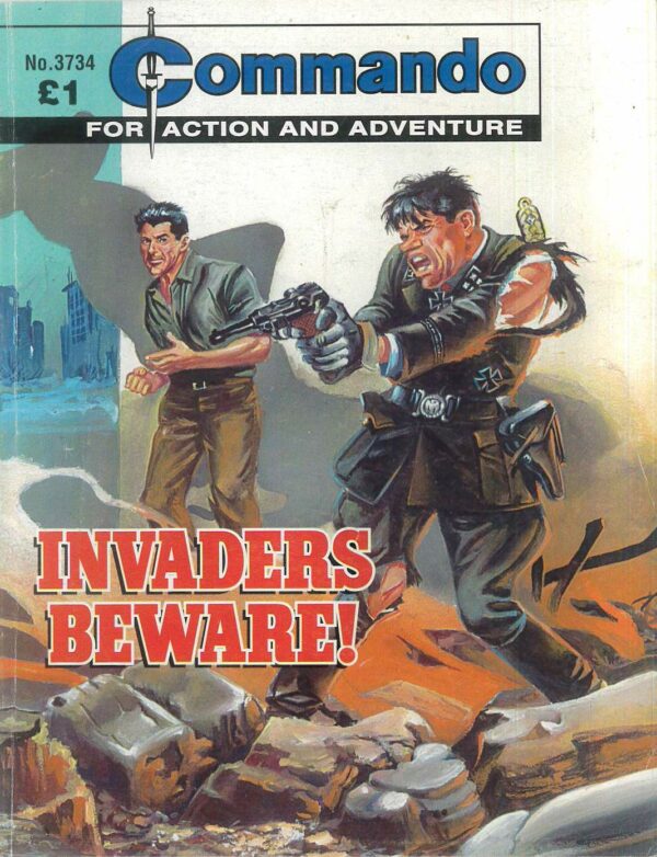 COMMANDO #3734: Invaders Beware – VF