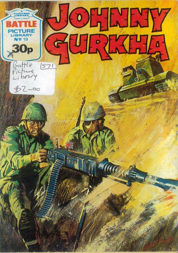BATTLE PICTURE LIBRARY (1985-1991 SERIES) #19: Johnny Gurkha – FN