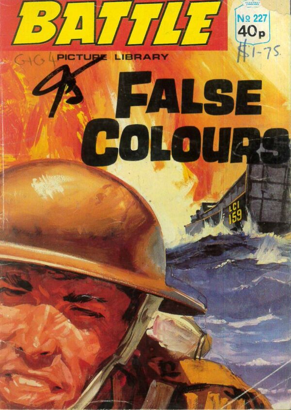 BATTLE PICTURE LIBRARY (1985-1991 SERIES) #227: False Colours – VG/FN