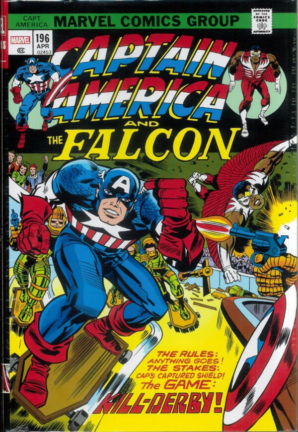 CAPTAIN AMERICA OMNIBUS (1968- SERIES: HC) #4: Jack Kirby Kill-Derby Direct Market cover (2024 edition)