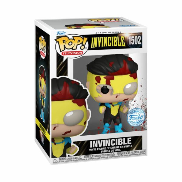 POP TELEVISION VINYL FIGURE #1502: Battle Damaged Invincible: Invincible