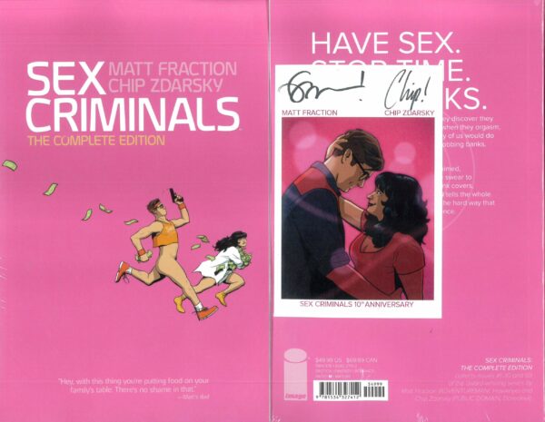 SEX CRIMINALS TP #0: Complete edition with signed bookplate (#1-30/69)