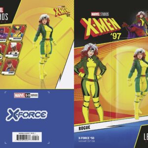 X-FORCE (2019 SERIES) #50: X-Men 97 Rogue Action Figure cover C