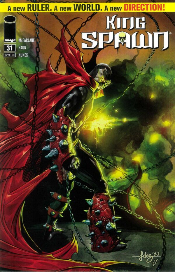 KING SPAWN #31: Bjorn Barends cover A