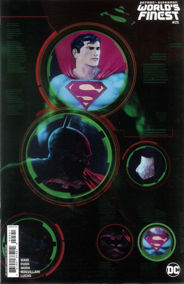 BATMAN/SUPERMAN: WORLD’S FINEST #25: Stevan Subic RI cover D