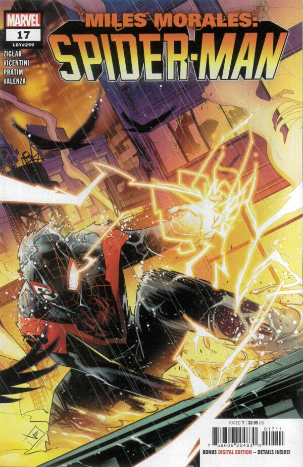 MILES MORALES: SPIDER-MAN (2023 SERIES) #17: Federico Vicentini cover A