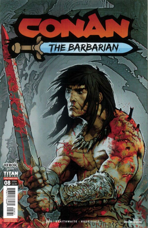 CONAN THE BARBARIAN (2023 SERIES) #8: Greg Broadmore cover C