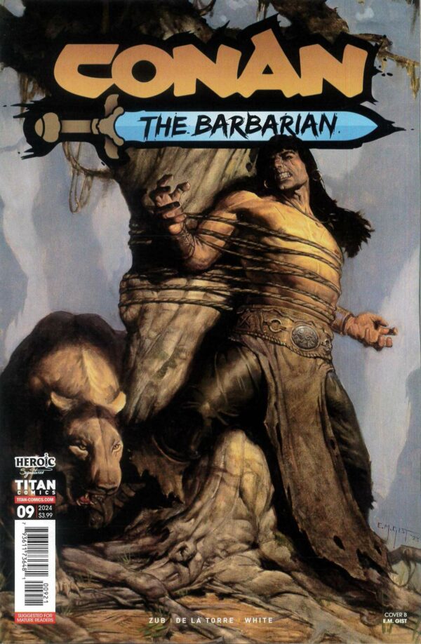 CONAN THE BARBARIAN (2023 SERIES) #9: E.M. Gist cover B