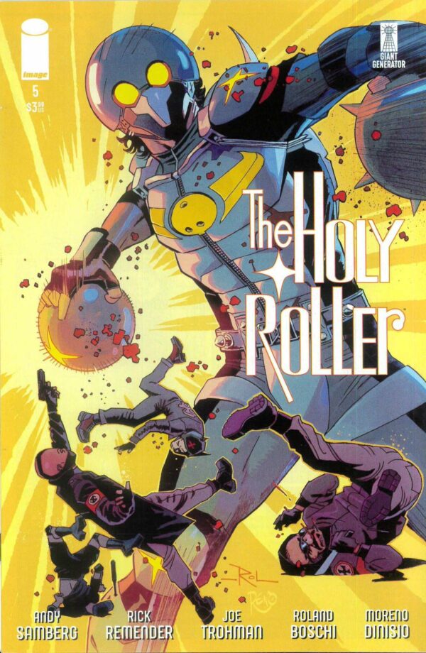 HOLY ROLLER #5: Roland Boschi cover A