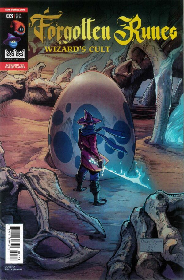 FORGOTTEN RUNES: WIZARD’S CULT #3: Reilly Brown cover A