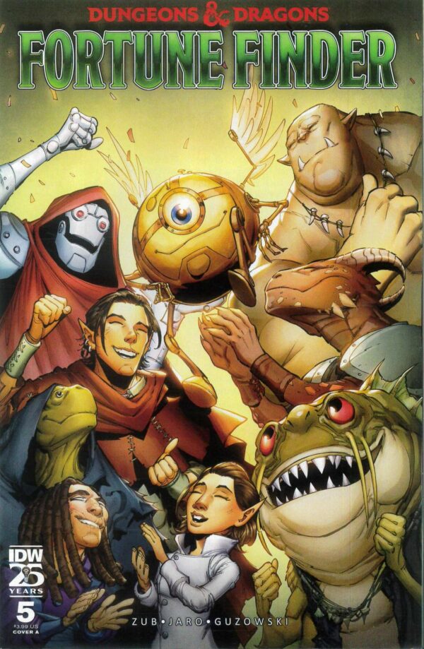 DUNGEONS AND DRAGONS: FORTUNE FINDER #5: Max Dunbar cover A